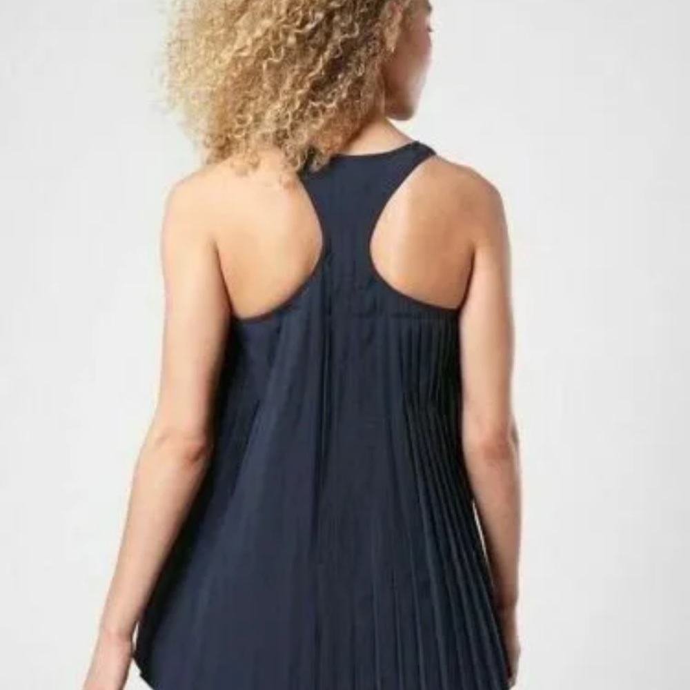 Athleta sojourn tank - navy blue small - Picture 3 of 7